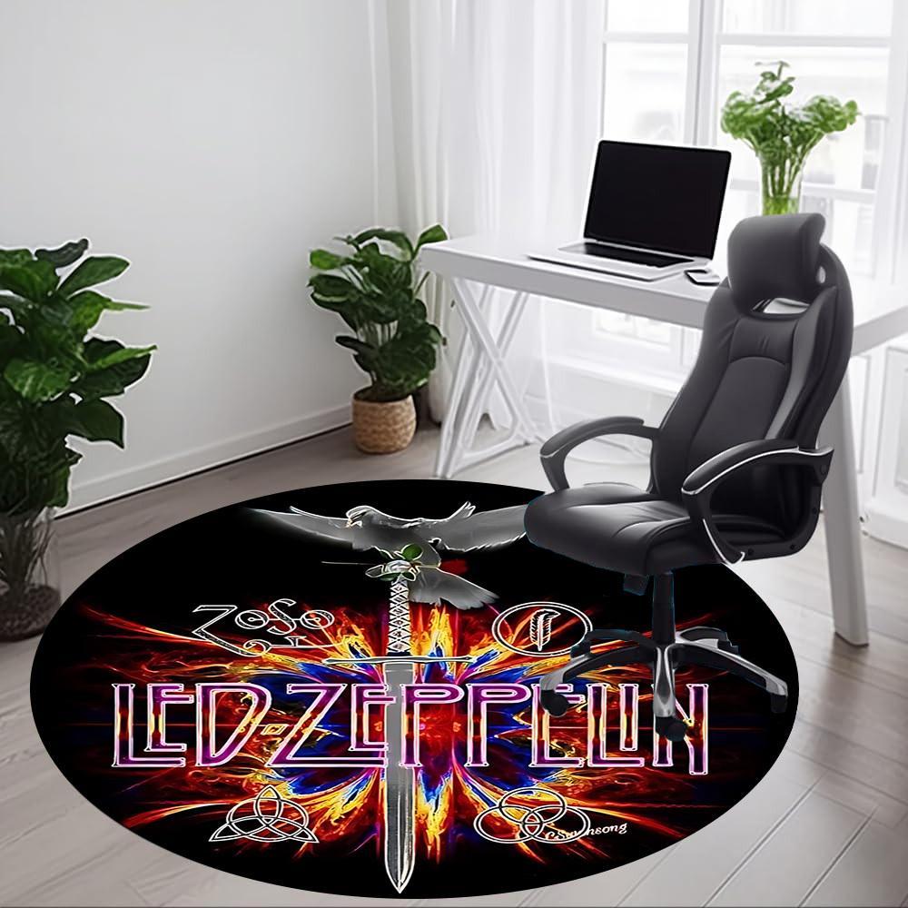 1pc Led ZeppelinChair Carpet for Office, Non-slip, Soft and Durable Office Rug, Perfect for Office yy250925124
