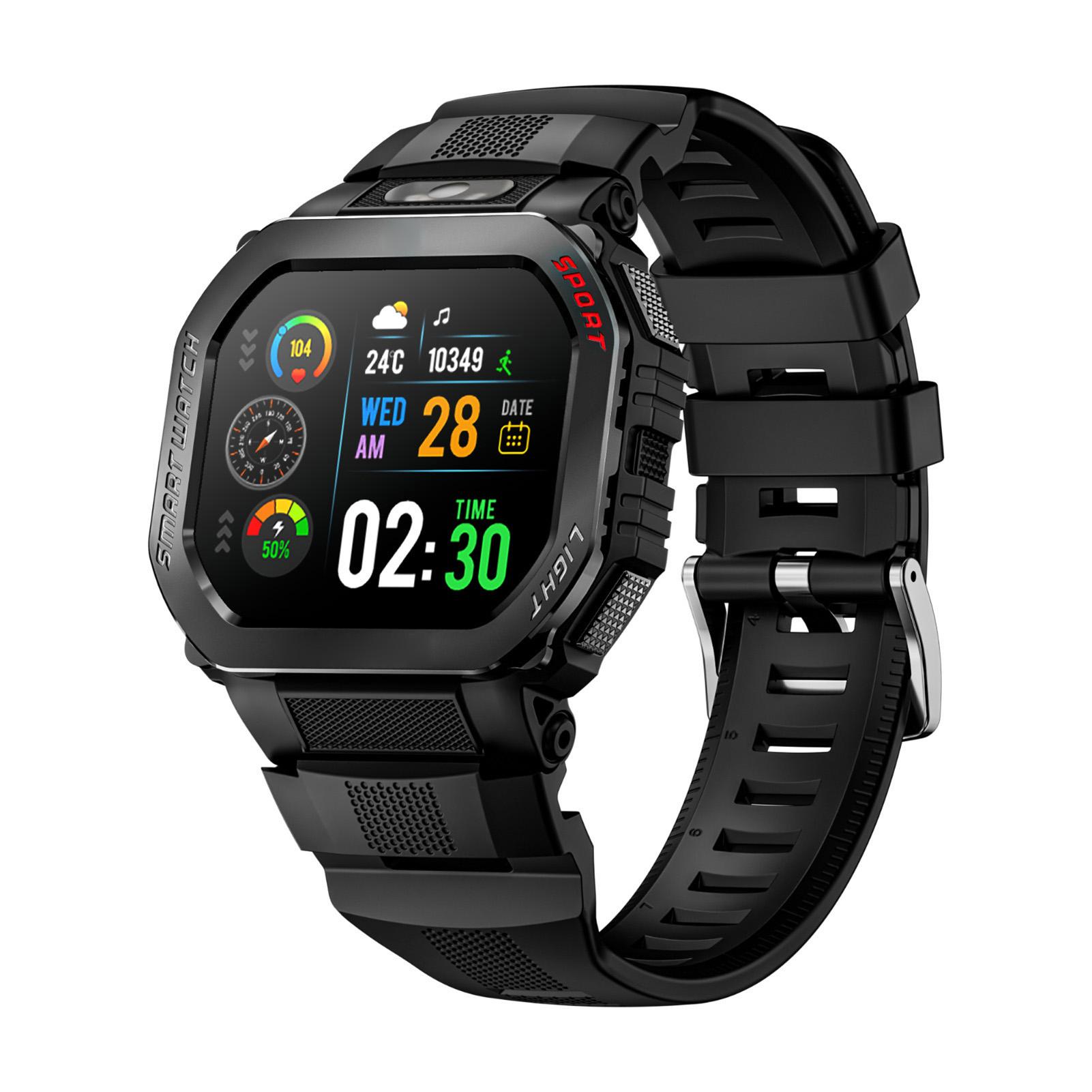 

Smart Watch with 1.75 HD Display, 30M Waterproof Sports Smartwatch, 24 7 Health Monitoring Fitness Tracker, 100+