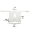 Adjustable Macrame Board Stand Macrame Cork grid Board Foldable Beginner-Friendly DIY Projects Desk Support for Braiding Cording