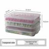 ZISIZ Multi-Layer Refrigerator Dumpling & Food Storage Box