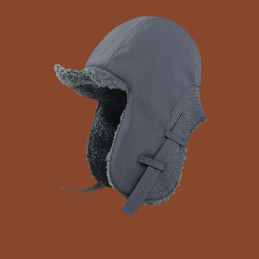 Thickened Winter Ushanka Warm Lei Feng Hat New Bomber Riding Hats