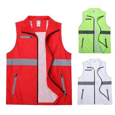 Sommer Reflektierende Sportbekleidung Männer Arbeits Motorrad Kleidung Overalls Männliche Ärmellose Mesh Angeln Outdoor Outdoor Fotografie Jacke Weste Für Männer