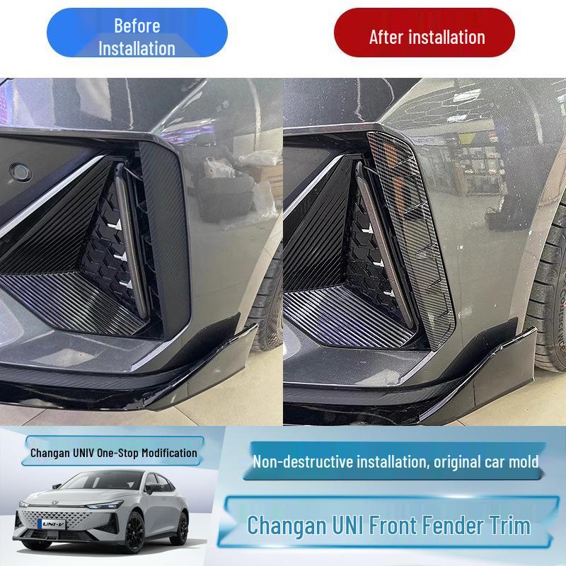 Changan UNI-V Front Bumper & Wind Blade Decorative Trim