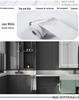 Waterproof Imitation Tile Skirting Board Sticker: Self-Adhesive, Thickened Marble, Solid Color, Wood Grain Wainscoting.