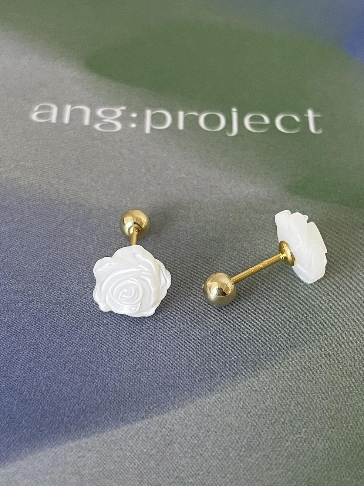 

Серьги-гвоздики Mori natural pastoral rose, женские изысканные серьги-гвоздики из стерлингового серебра, простые и маленькие, новые серьги 925 silver