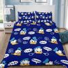 Duvet Cover Pillowcase Bedding Set Funny Donald Duck Adult Boy Girl Bedroom Decoration Children Gift Single Double Large Size
