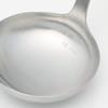 MUJI Stainless Steel Large wide x 30cm 24cm handle Ladle, Approx. 8.5cm long,