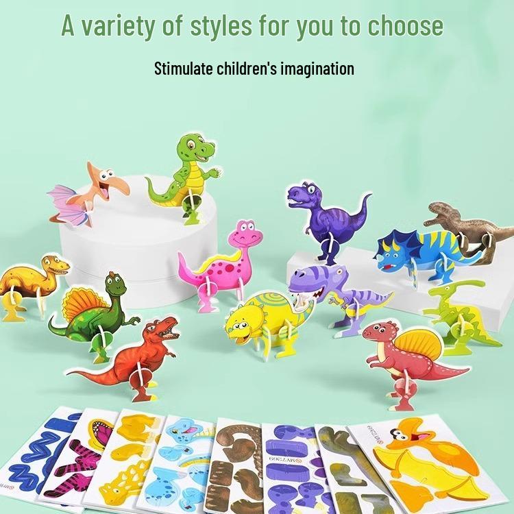 3D Insect Stereo Jigsaw Puzzle - Creative DIY Educational Toy for Kids