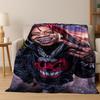 Manta de Franela con 26 Estilos de Artistas de Rap Dibujos Animados Tupac Snoop Dogg Hip Hop, Manta Acogedora Suave para Hogar Dormitorio Cama Cubierta de Sofá