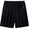 Anta X Seal Look Collaboration Sports Lifestyle Series Simple Elastic Letter Comfortable Lace-Up Casual Shorts Men shorts Basic-Black 172528309-2