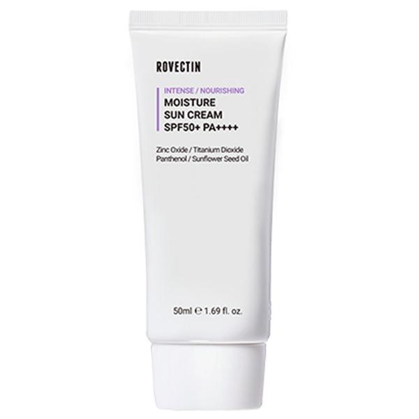 Rovectin Intense Moisture Sunscreen - SPF 50+ PA++++ High-Moisturizing Mineral Sunscreen for Sensitive & Dry Skin 50ml