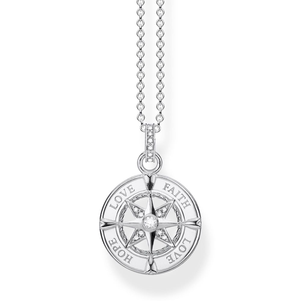 Compass Necklace Ke1849-051-14-L45V