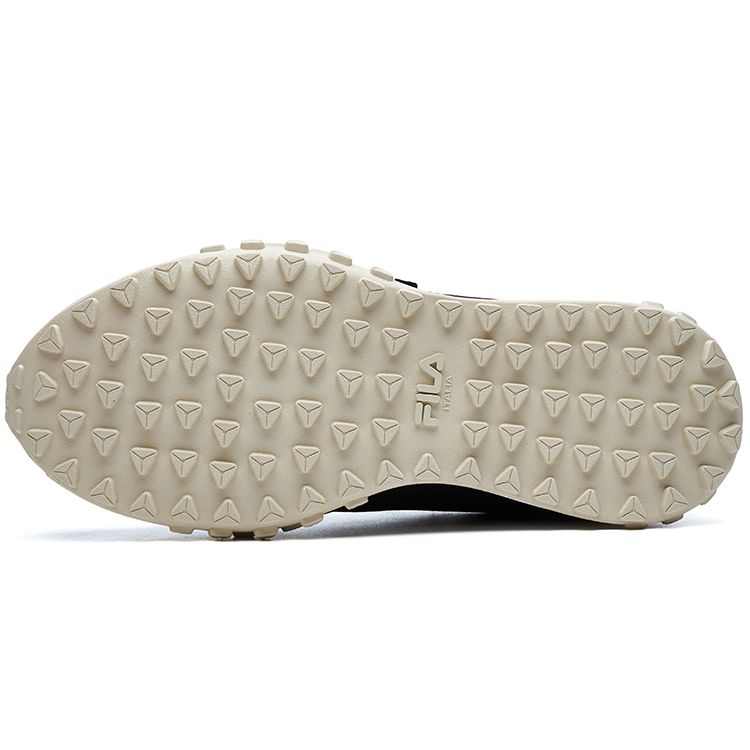 Fila Pacer Fabric Synthetic Leather Comfortable Versatile Low-Top Lifestyle Casual Shoes Women sneaker Black F12W124154FBK