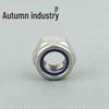 316 Stainless Steel Hexagon Nylon Lock Nut Cap, Anti-slip M3-M20 A4-80