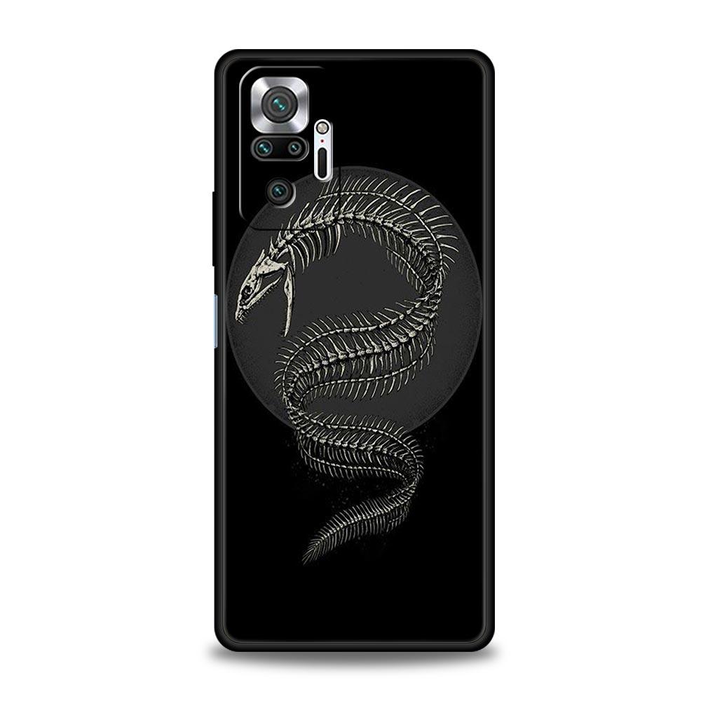 

Fish Bone Phone Case Cover for Redmi 14C 10C Note 15 14 13 12 10 11 K40 Pro Plus 5G Soft TPU Shockproof Shell Fundas Capas Bags Note 14 5G
