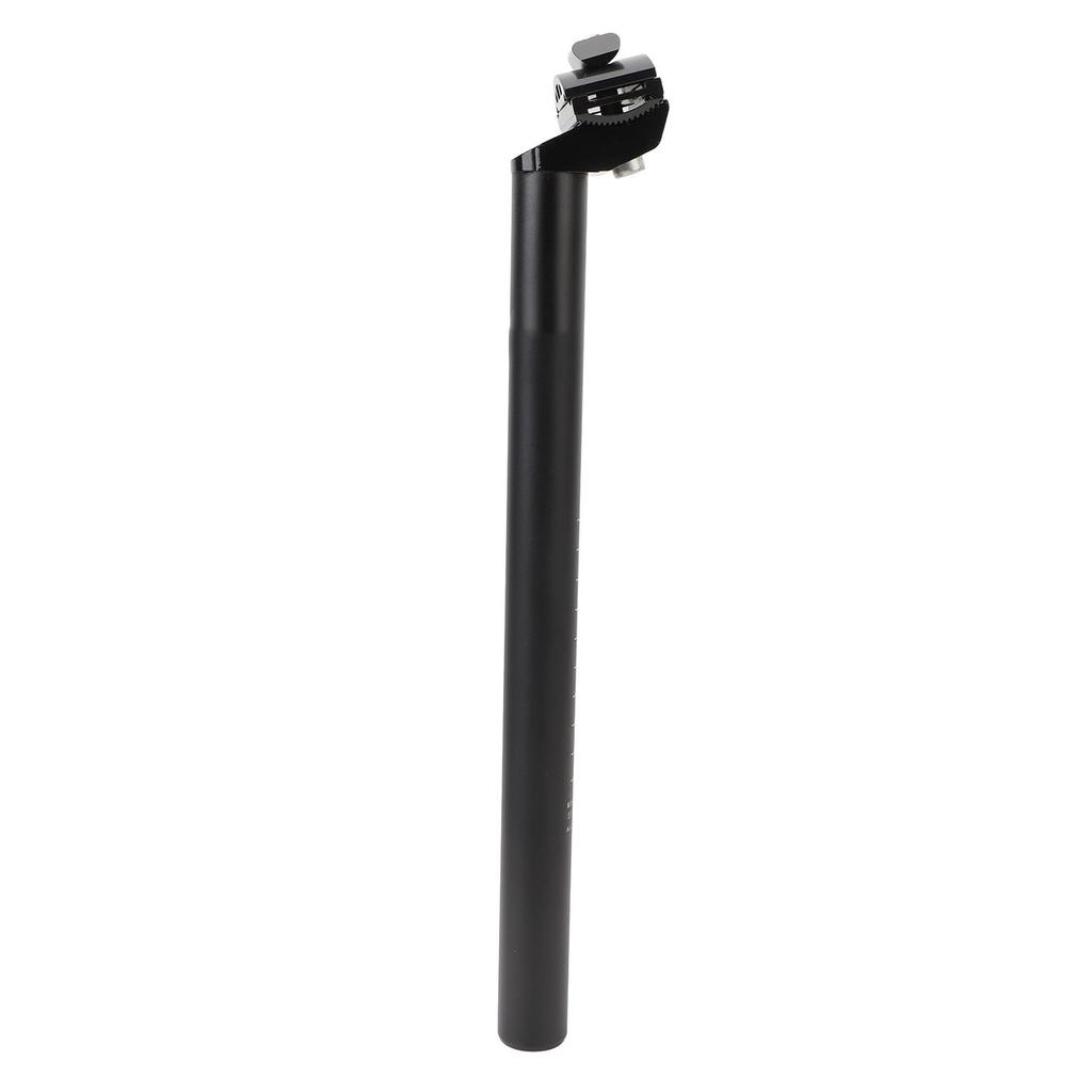 Bike Seat Post 350mm Aluminum Alloy Lightweight Bike Seatpost Tube for Mountain Road Fixed Gear Bikes