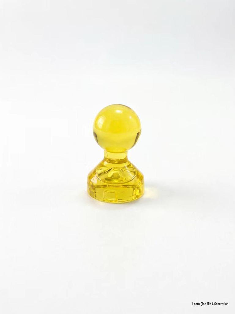 Colorful Transparent Neodymium Iron Boron Magnet Pushpin with Strong Magnetic Hold