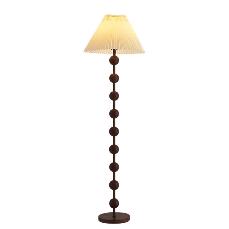 OEING Vintage Pleated Floor Lamp