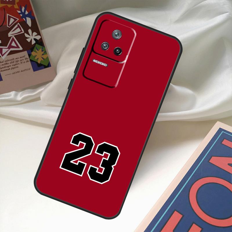 Basketball Number 23 Case For Xiaomi 17 14 15 Ultra 13T 14T 15T Pro POCO F8 Ultra F7 F5 F6 X3 X5 X6 X7 Pro Coque