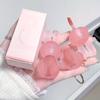 Precioso barro labial en forma de conejo aterciopelado, duradero, hidratante, antiadherente, con acabado mate, arcilla para labios perfecta para el maquillaje diario