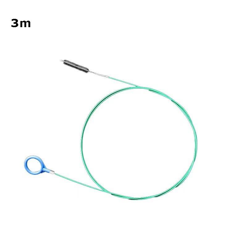 2/3/5m Autoablaufloch-Reiniger Schiebedach-Entwässerungsreinigungsbürste extra lang flexibel Spiralbürste Reinigungswerkzeug Zubehör