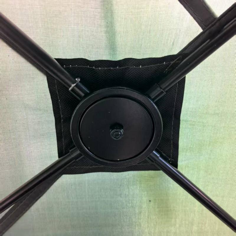 Automatic Quick-Open Double-Layer Camping Tent 3-5 People Waterproof Outdoor Shelter With Fiberglass Poles Green