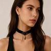 European and American Gothic Skull Necklace Women's Accessories High-end Halloween Collar Retro Necklace Collarbone Chain