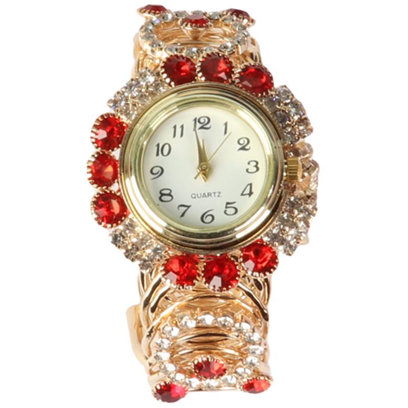 SOK Women's Retro Rhinestone Tassel Bracelet Watch - Trendy European, American, and Korean Style