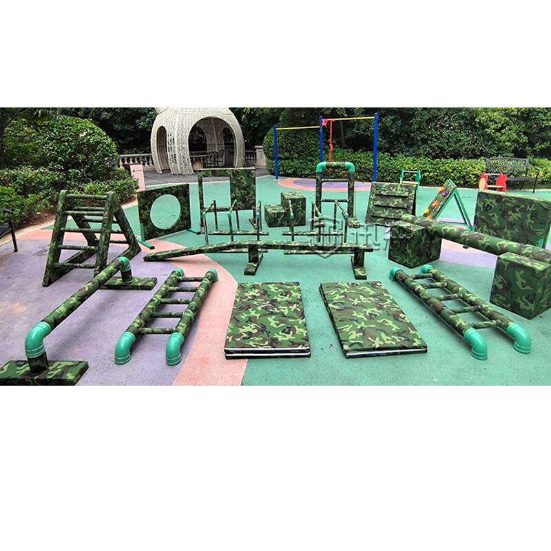 Xunsen Kids Outdoor Parkour & Obstacle Training Equipment