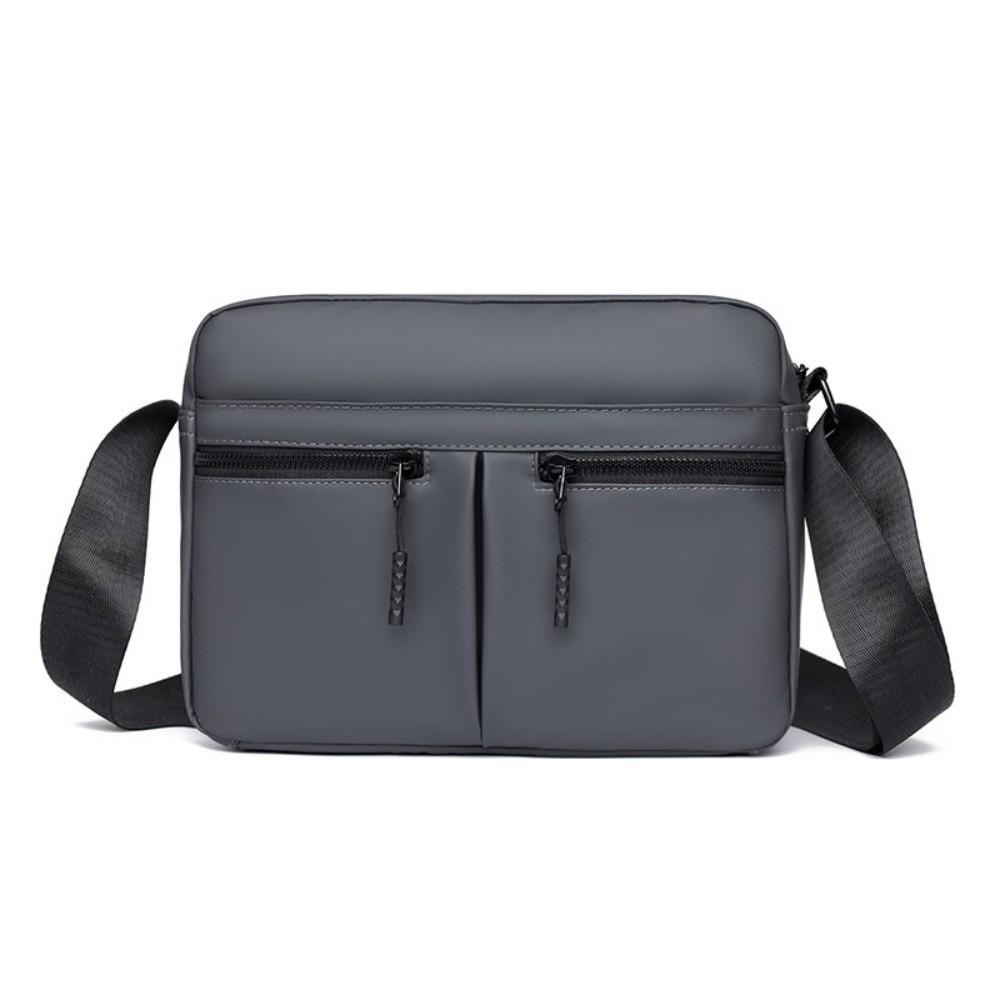 Fabric Men's Shoulder Bag Large Capacity Nylon Crossbody Bag Simple Man Messenger Bag  Outdoor