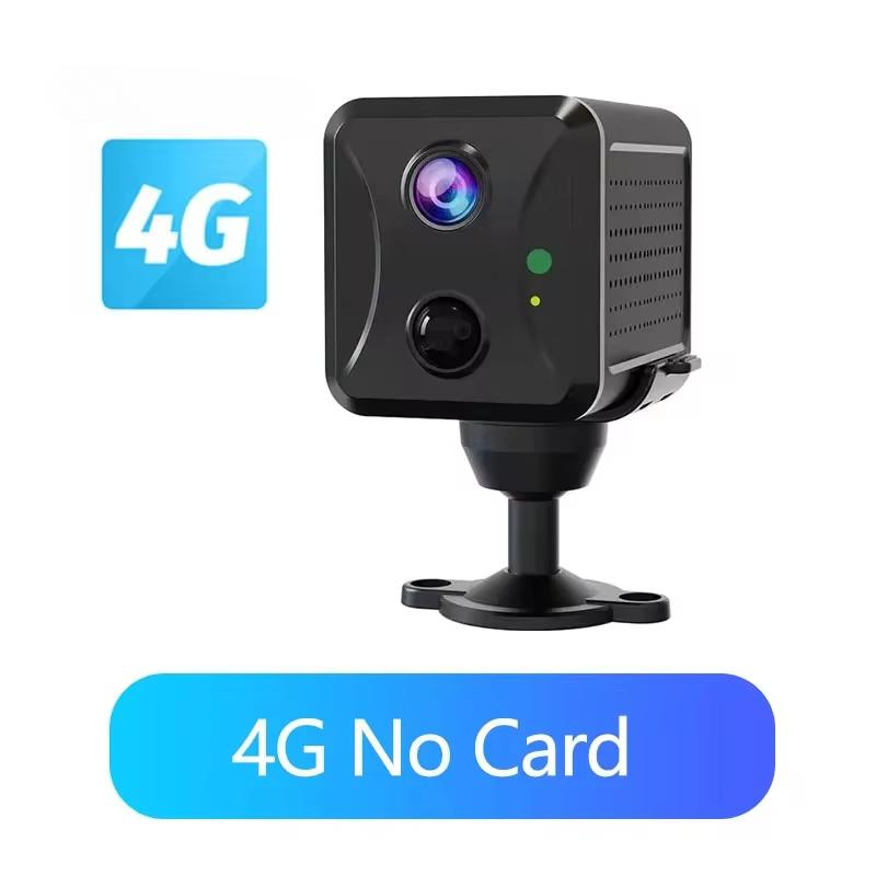 Ubox Mini 4G Security Camera SIM Card or Wifi 5MP Survalance IP Camera 3800 MAh Big Battery Low Power Voice Intercom CCTV Camera