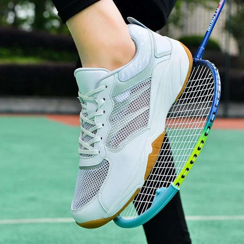 Fashion Professional Training Badminton Shoes Women High Quality Breathable Casual Sneakers Ladies Non-Slip Sports Tennis Shoes