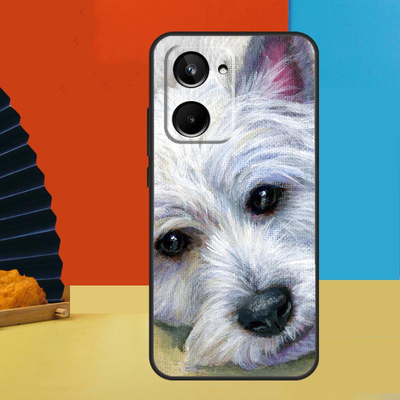Westie Dog For Realme C75 C71 C55 C53 C67 C61 C33 C63 C51 10 11 12 13 14 Pro Plus C65 GT7 15 Pro Case