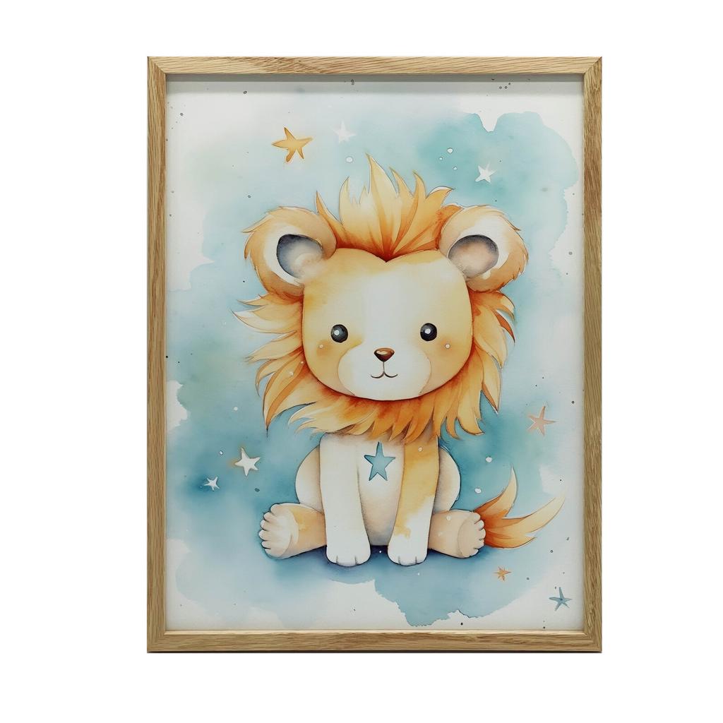 Lwi Blask Marzeń Lwi Blask Marzeń, 30X40 Cm, Bez Ramy, Płótno Premium Na Blejtramie