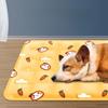 Cartoon Cat Sleeping Pad Anti Bite Cool Nest Portable Pet Cooling Mat  for Small Dogs