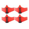 4 Pcs Tire Hose Guard Plastic Preventing Stucking Avoid Snagging Wear Resistant Tire Hose Roller for Car Wash