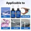 High-Strength UV Epoxy Adhesive UV-Curable Glue DIY Model Making (For Use with UV Curing Lamps)