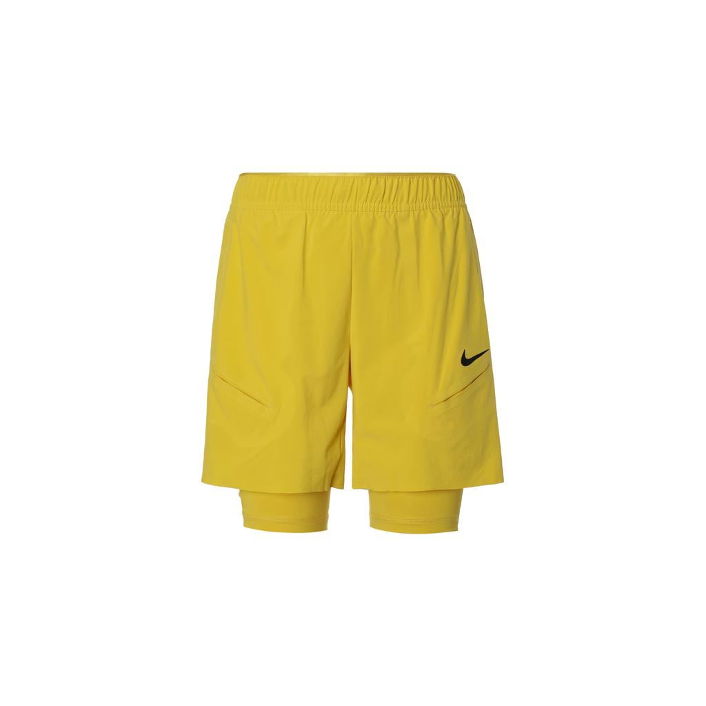 New Nike Court Slam Tennis Bottoms Men's Bright Sulfur Yellow FD5285-709