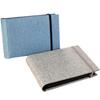 Book Mini Flip Album Portable Linen Cover Photo Album For Travel Memory Storage