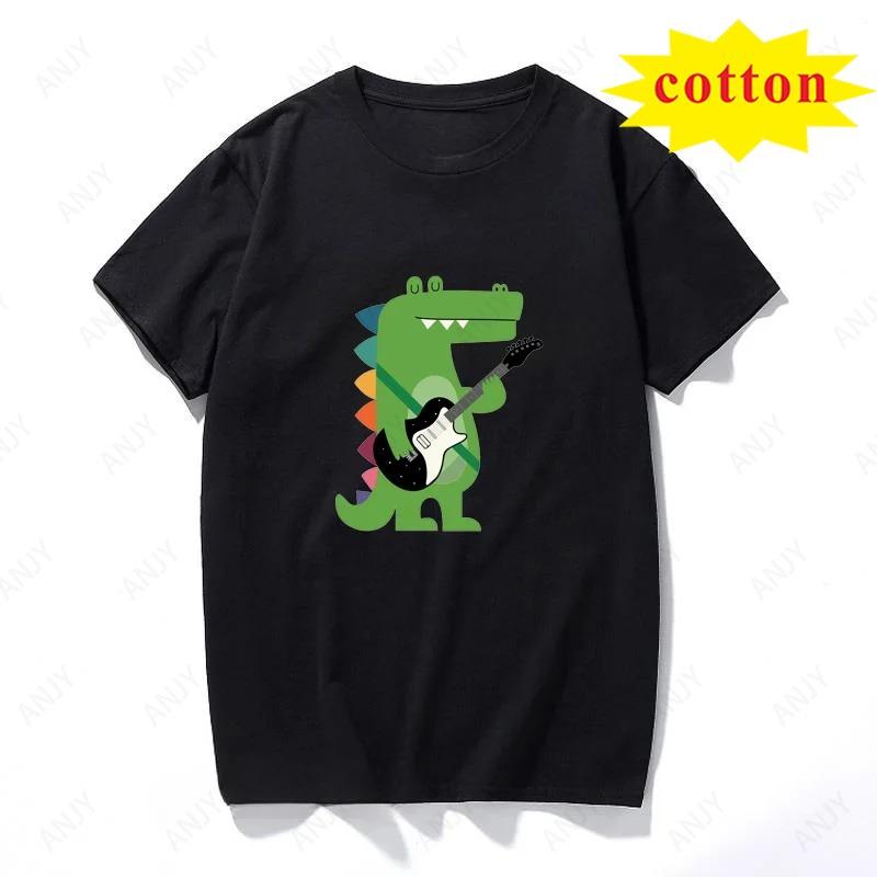 Cartoon Cute Musical Animals Will Print Patterns Fashion Street Wear Harajuku Casual Unisexs And Unisexs Allpurpose Tshirts