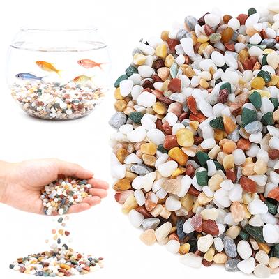 300/600g Natural Fish Tank Bottom Sand Substrate Aquarium Scenery Stone Decoration Floor Potted Plant Pavement Material XJM
