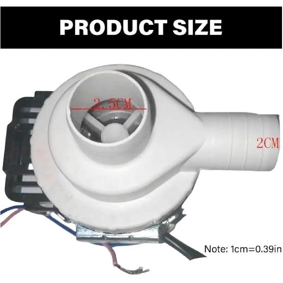 Drainage pump, washing machine, drum washing machine, drainage machine, electric washing machine accessories