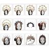 DIY Material Package Lolita Halo Headband Luxury Gothic Beaded Lace Rose Crown