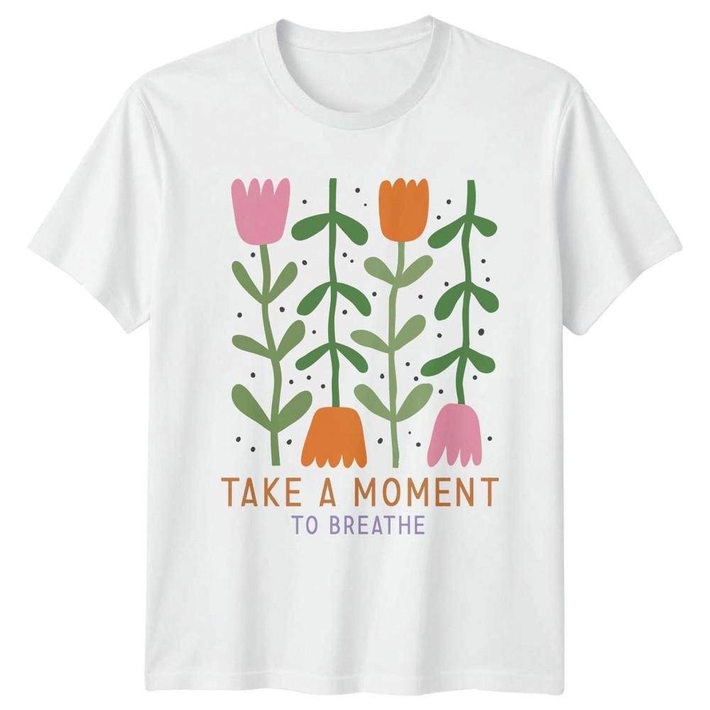 Take A MoUnisext To Breathe Unisexs TShirt Mindfulness Wellness S