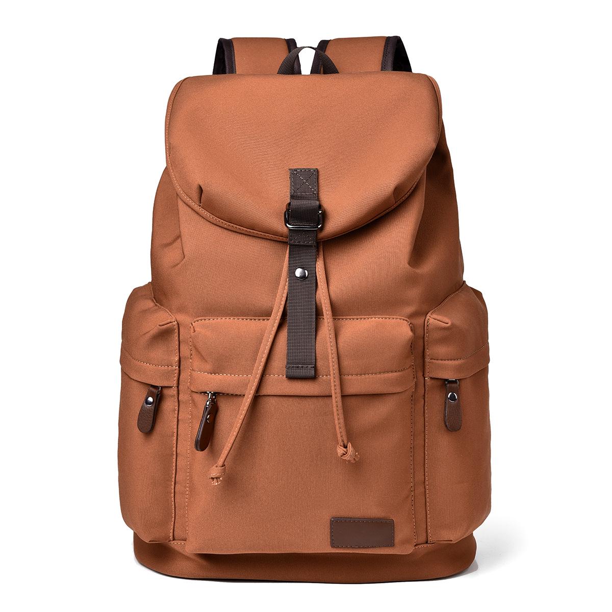 

Retro Men s Canvas Backpack: Lightweight, Stylish, Large-Capacity Travel Bag for College Students 46cm x 29cm x 17cm чорний