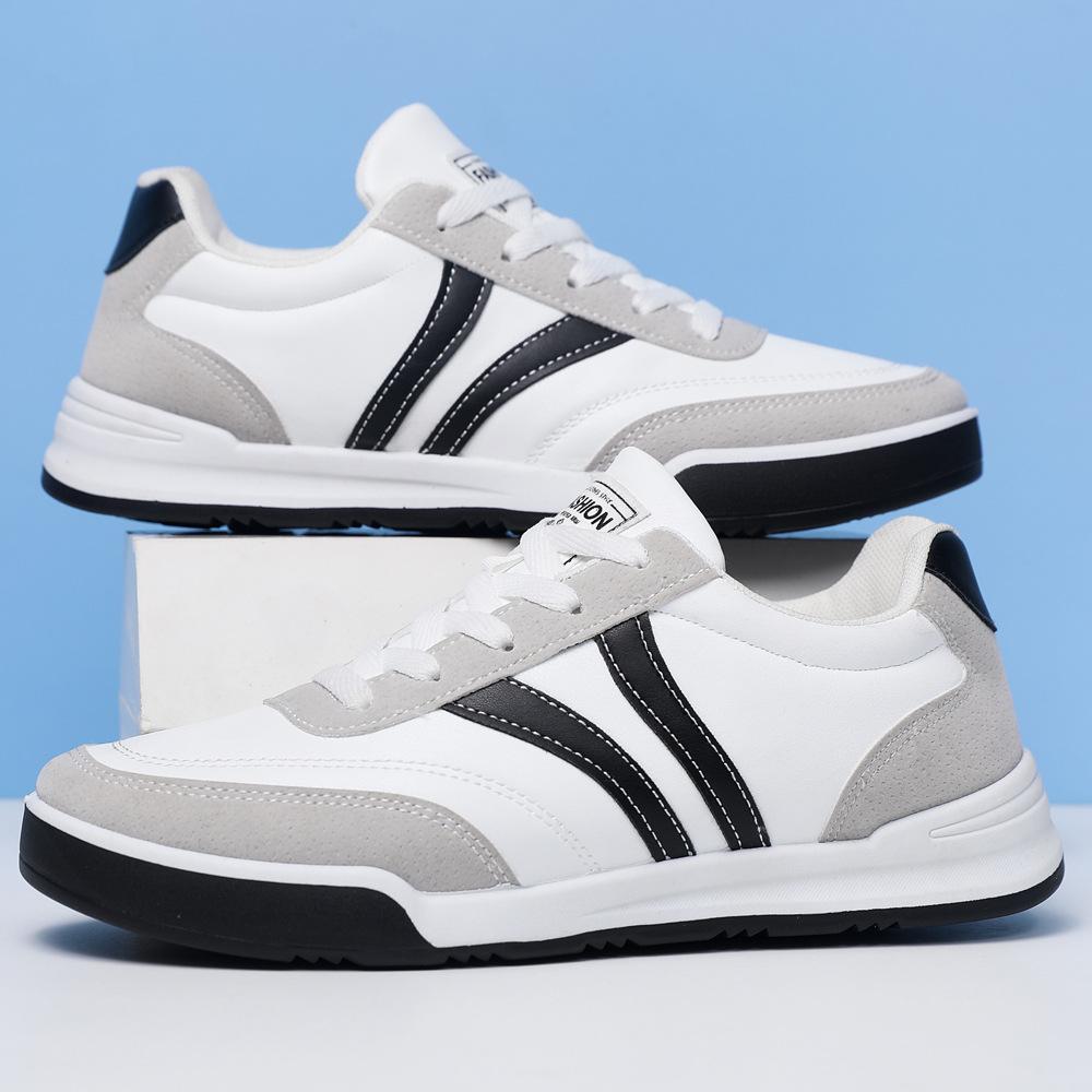 

Мужские и женские спортивные кроссовки модные универсальные повседневные износостойкие кроссовки на шнуровке 44 белый