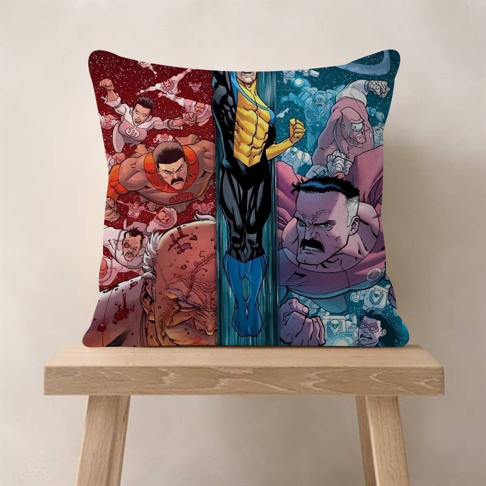 Cartoon Images IInvincibleS Pillow Anime Pillow Sofa Bed Head Pillow Cover Cushion Cover Fashion