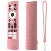 Silicone Case Anti Slip Remote Control Case with Removal Lanyard TV Remote Control Case Cover for Hisense Voice Remote ERF3V90H