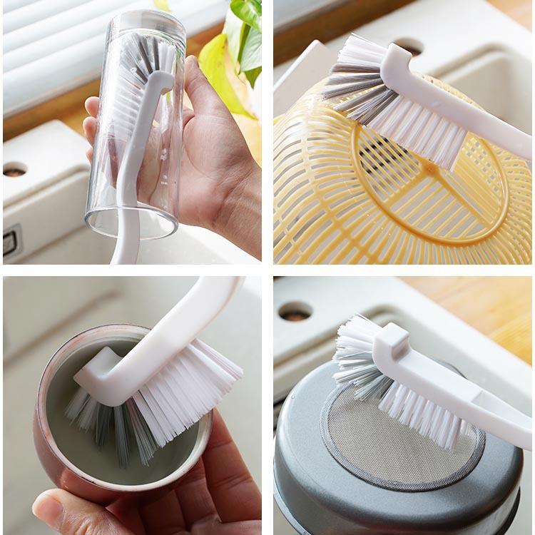 Japanese Cleaning Crayfish Brush Abalone Cleaning Brush Cup Brush Kitchen Juicer Cleaning Brush Plastic Soy Milk Bot Manipulation
