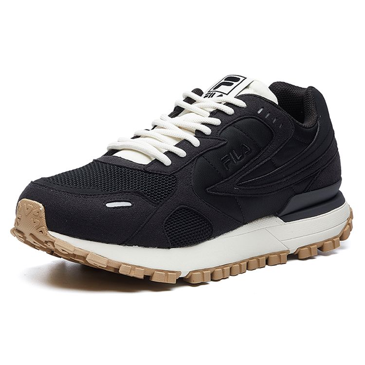 FILA Comfortable Versatile Breathable Low-Top Casual Shoes Men sneaker Black F12M031123FBG